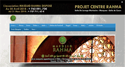 Desktop Screenshot of mosqueerahma94.com